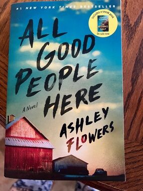 All Good People Here by - Blue/Red Paperback Novel